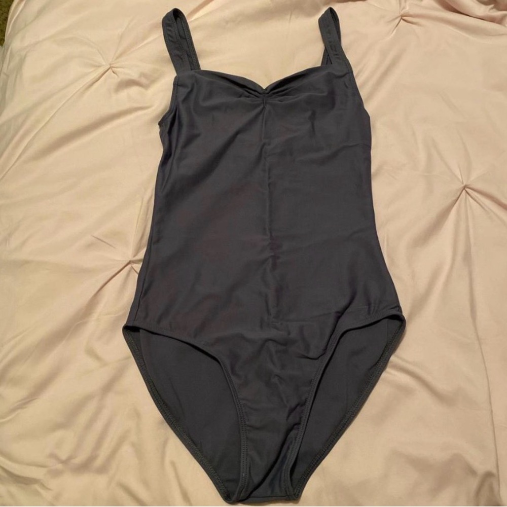 Wear Moi M Dark Grey Faustine Leotard